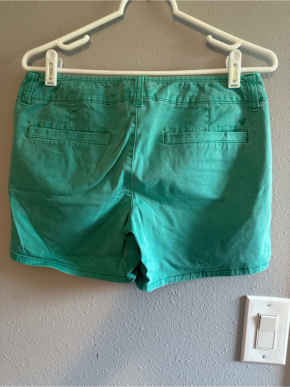 American Eagle Outfitters Turquoise “Jean” Shorts - Picture 3 of 4